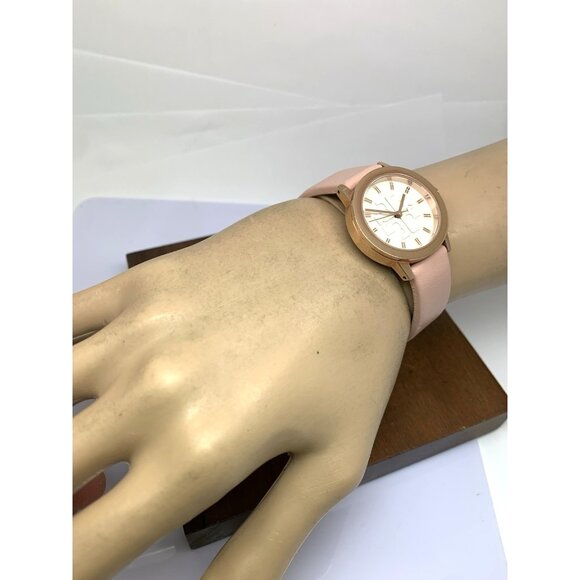 Tory Burch Women\'s Watch TBW2006 Gigi Quartz Rose Gold Pink Leather Band 28mm main image 7
